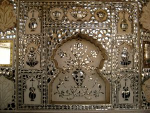 Inside the Sheesh Mahal