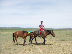 Boy herder, inner Mongolia, China